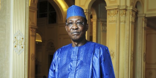 Le Président tchadien Idriss Deby Itno
