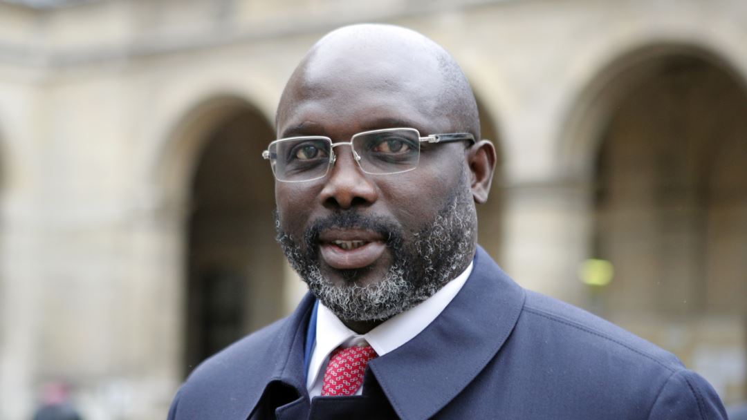 Le Président George Weah