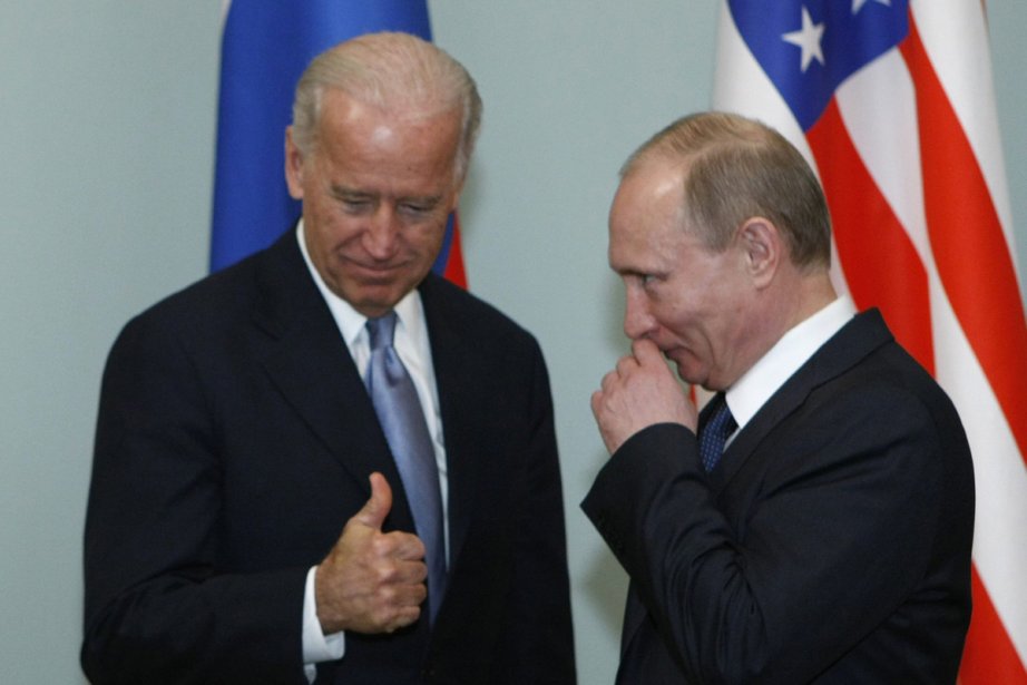 Joe Biden et Vladimir Poutine (photo d'archives)