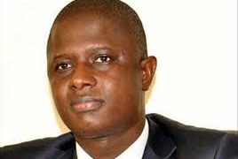 Le ministre de l'Intérieur Antoine Félix Diome.