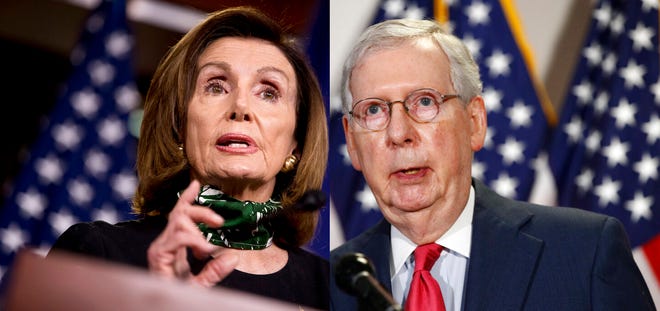 Etats-Unis: les domiciles de Pelosi et McConnell vandalisés