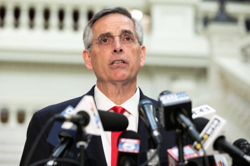 Brad Raffensperger, le secrétaire d'Etat de Géorgie menacé par Donald Trump au téléphone