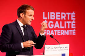 Le président Emmanuel Macron