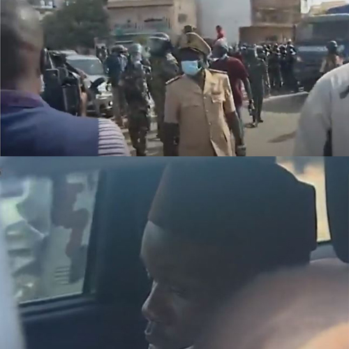Les dessous du blocage du cortège de Sonko et son transfert à la section de recherches (Le Témoin Quotidien)