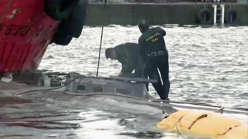 Espagne : un sous-marin de neuf mètres dédié au trafic de drogue a été saisi par la police nationale et Europol
