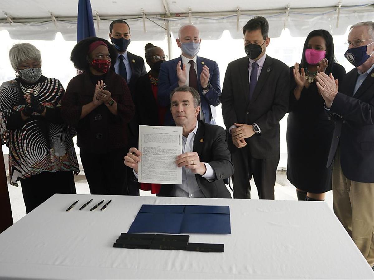 Le gouverneur démocrate de Virginie Ralph Northam