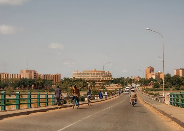 Une vue de Niamey, capitale du Niger