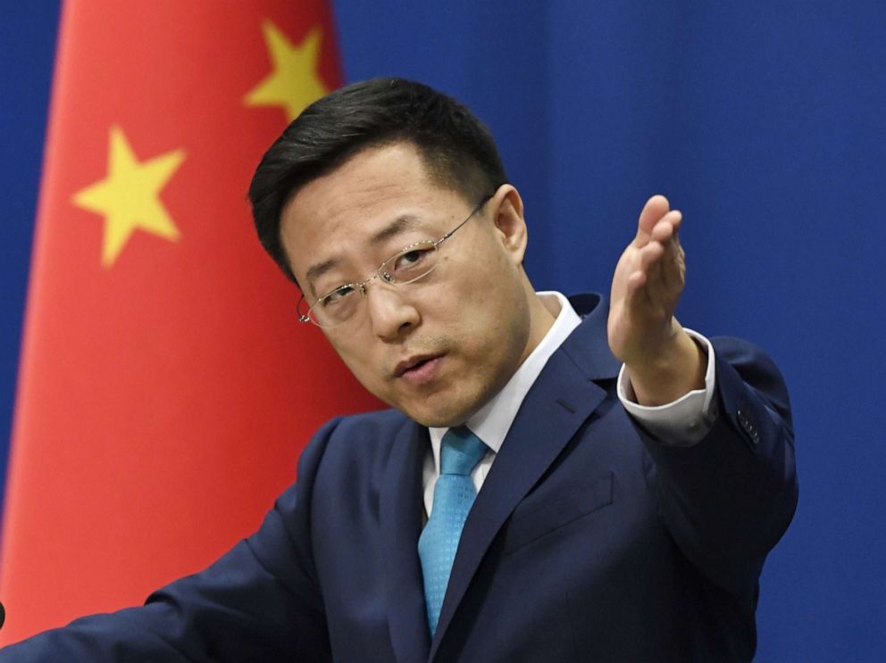 Zhao Lijian, le porte-parole de la diplomatie chinoise