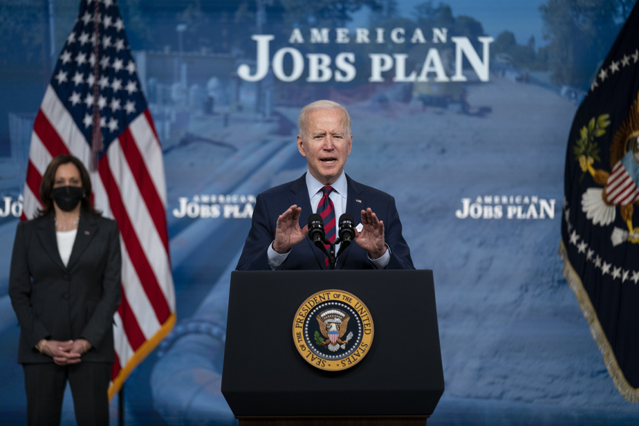 Congrès américain : Joe Biden juge son plan d’investissements «indispensable»
