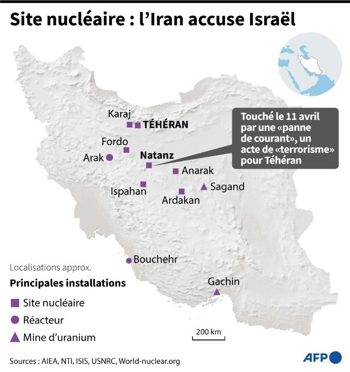 Enrichissement d’uranium : L’Iran accuse Israël d’une attaque sur un centre nucléaire