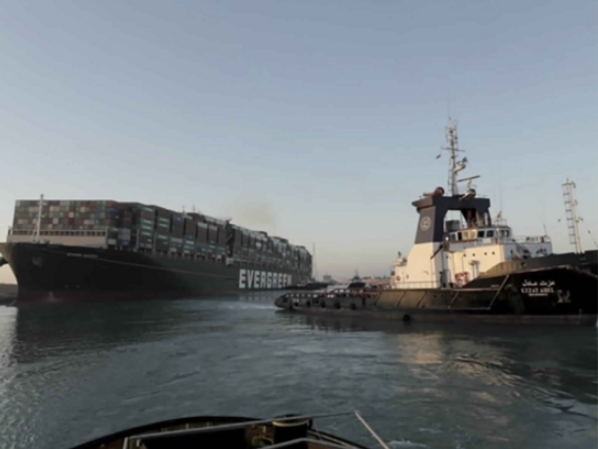 Après le blocage de l’Ever Given : L’Égypte exige 900 millions de dollars pour libérer le navire