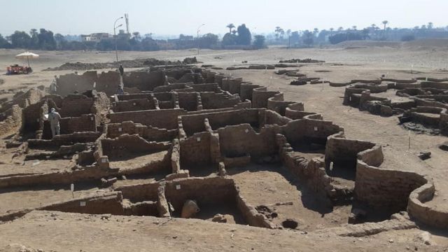 EGYPTE : La "cité d'or perdue" découverte révèle la vie des anciens pharaons