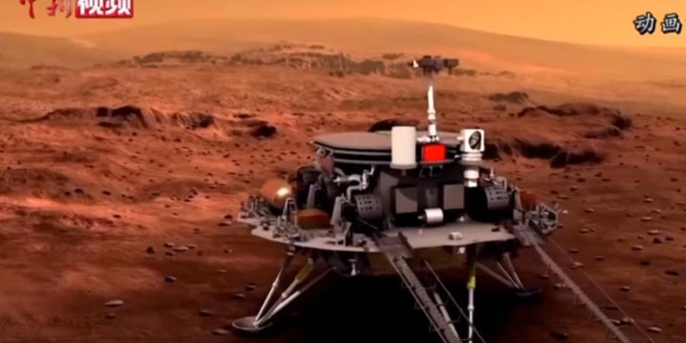 ESPACE : La Chine réussit à poser son robot "Zhurong" sur Mars