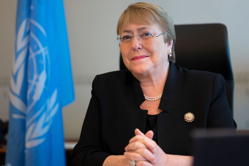 Michelle Bachelet, Haut-commissaire des Nations unies aux droits de l'homme