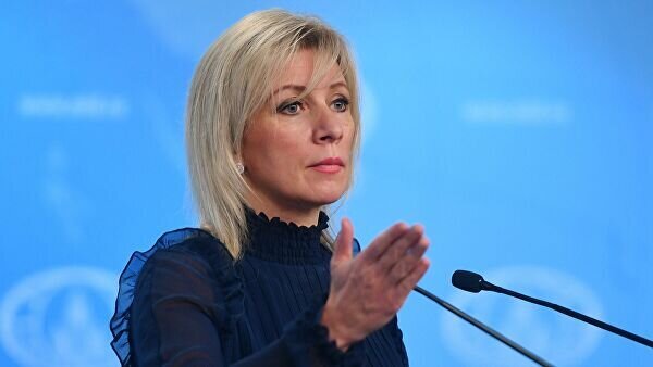 Maria Zakharova, porte-parole du ministère russe des Affaires étrangères