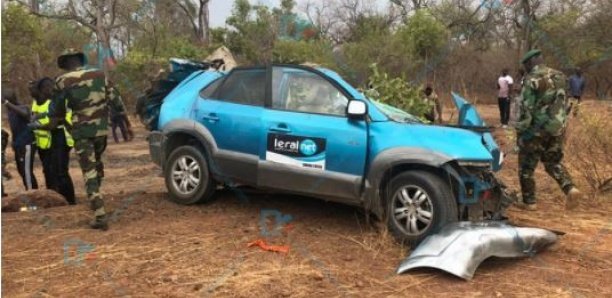 Trois reporters du site Leral tués dans l’accident de leur véhicule lors de la tournée du chef de l’Etat