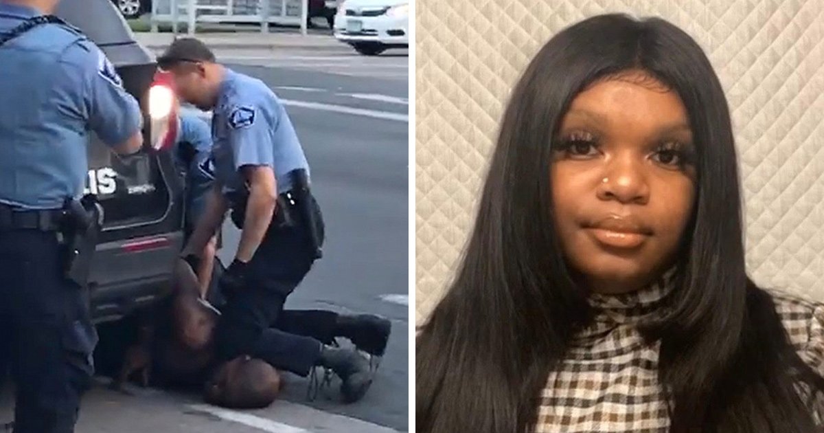 Darnella Frazier, récompensée pour son courage et sa prise d'initiative face au meurtre de George Floyd