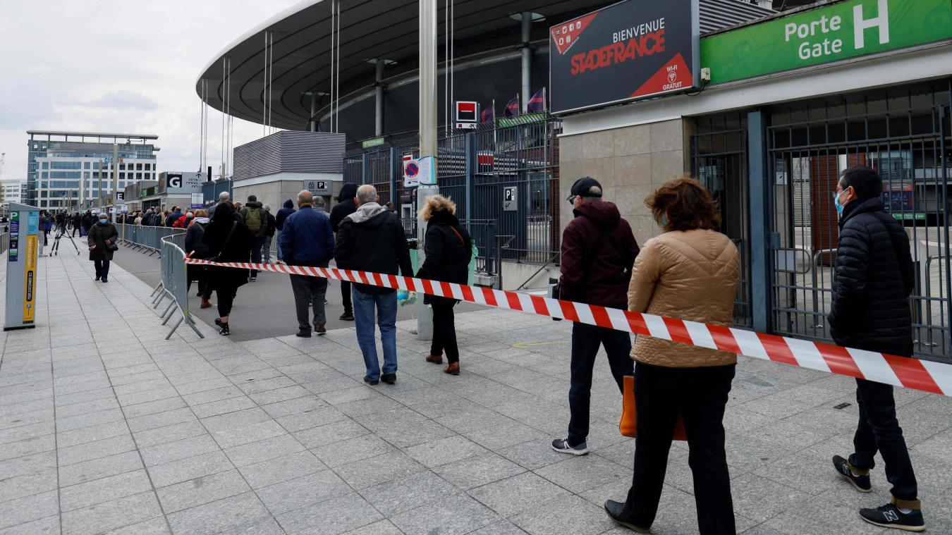 Le vaccinodrome du Stade de France en Seine-Saint-Denis (illustration)