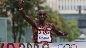 Le marathonien kenyan Kipchoge, vainqueur des 42 kms des jeux de Tokyo