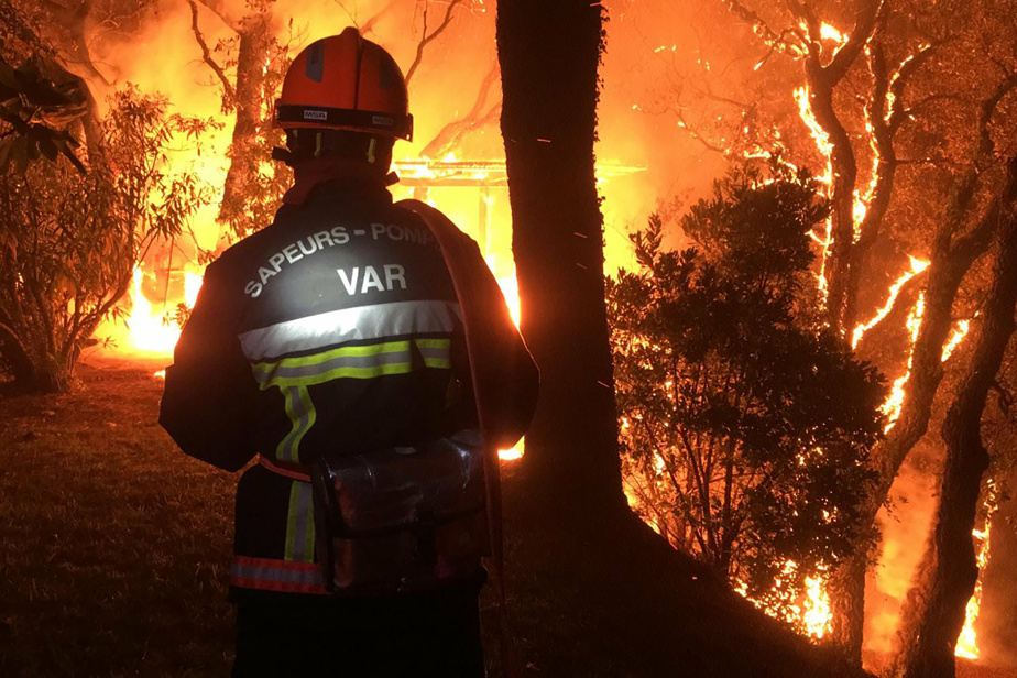Côte d’Azur : des évacuations de populations en raison d’un « très virulent » incendie de forêt