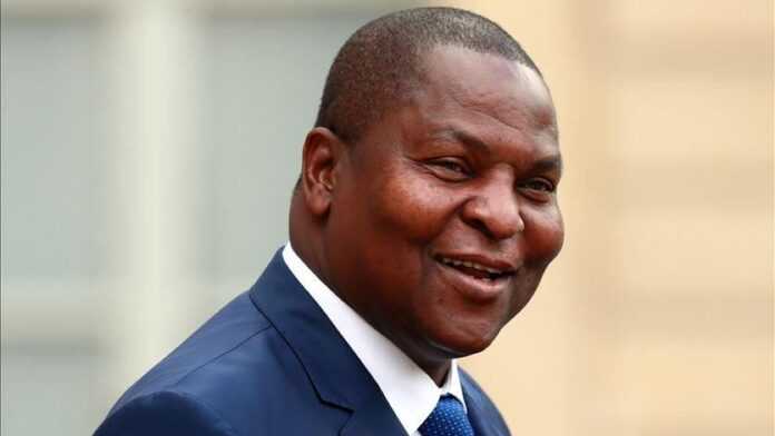 Le Président Faustin Archange Touadera