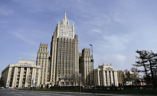 Moscou, le siège du ministère des Affaires étrangères
