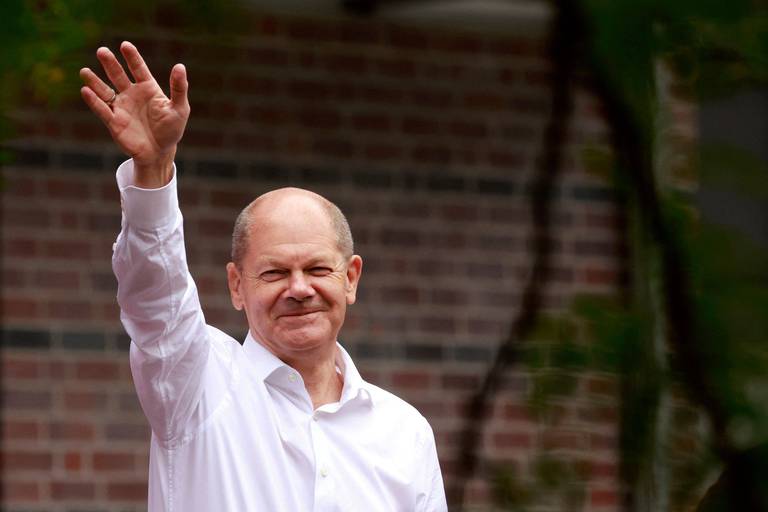 Le socio-démocrate Olaf Scholtz, probable futur chancelier allemand