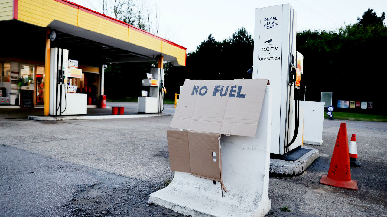Royaume-Uni : 200 militaires réquisitionnés pour assurer la livraison de carburants lundi