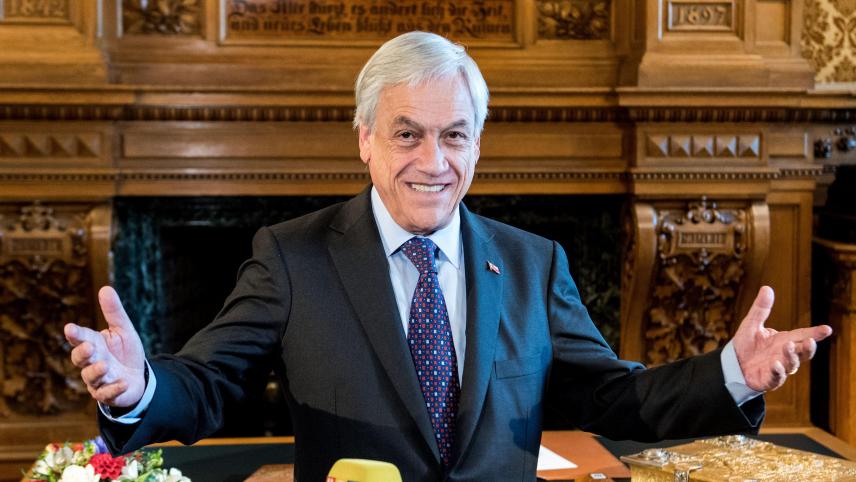 Le Président chilien Sebastian Piñera