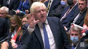 Boris Johnson, chef du gouvernement britannique, ici à la Chambre des Communes