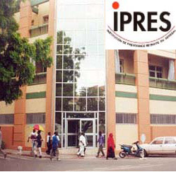 Le siège de l'IPRES (Institut prévoyance retraite du Sénégal)