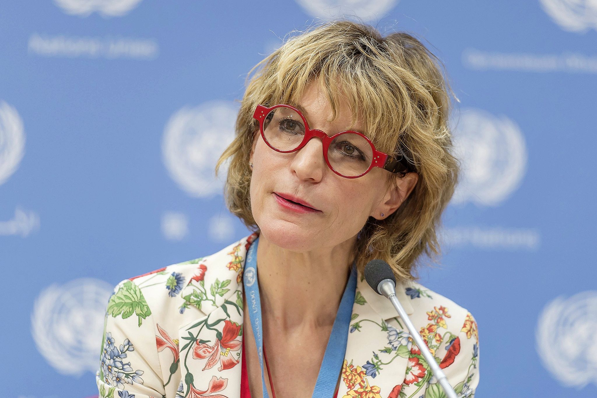 Agnès Callamard, la secrétaire générale d'Amnesty International