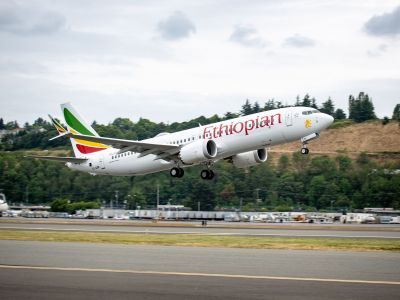Ethiopian Airlines reprend les vols avec le Boeing 737 MAX, une première depuis le crash de 2019