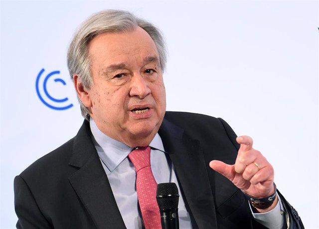 Antonio Guterres, secrétaire général de l'ONU