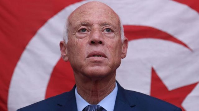 Le président tunisien Kais Saied