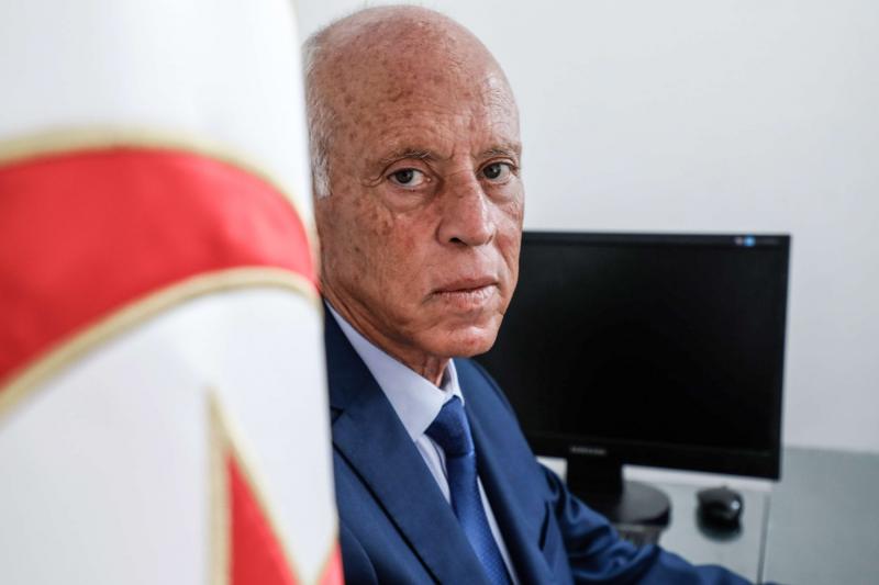 Le président tunisien Kaïs Saied