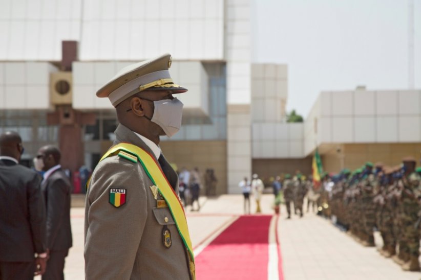 Le président malien, le colonel Assimi Goïta