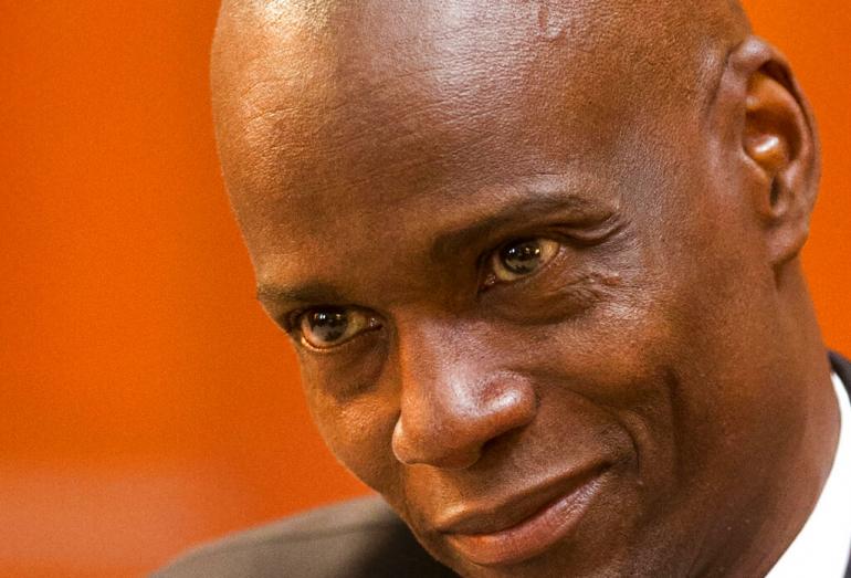 Le président assassiné Jovenel Moïse