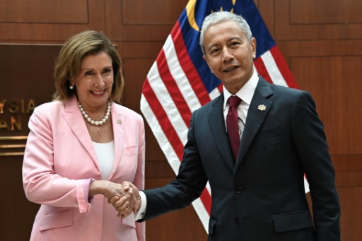 Nancy Pelosi à Taipeh