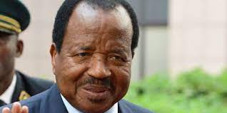 Le président Paul Biya