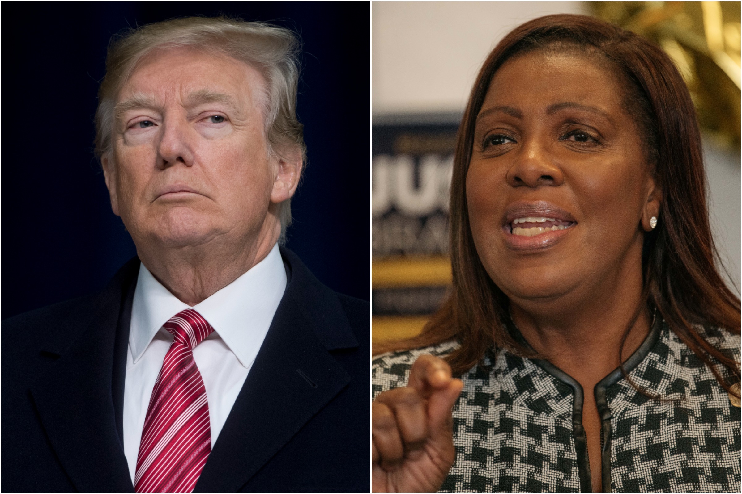 Donald Trump, le silence face à la procureure générale de New York Letitia James