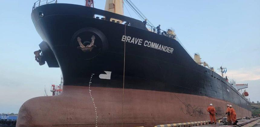 Un premier navire de l'ONU prêt à partir d'Ukraine avec des céréales