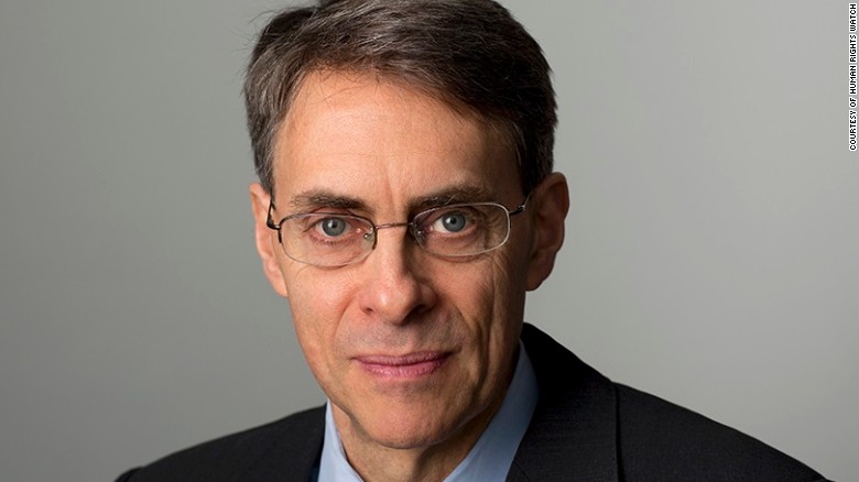Kenneth Roth, directeur général de Human Rights Watch, en fin de mission