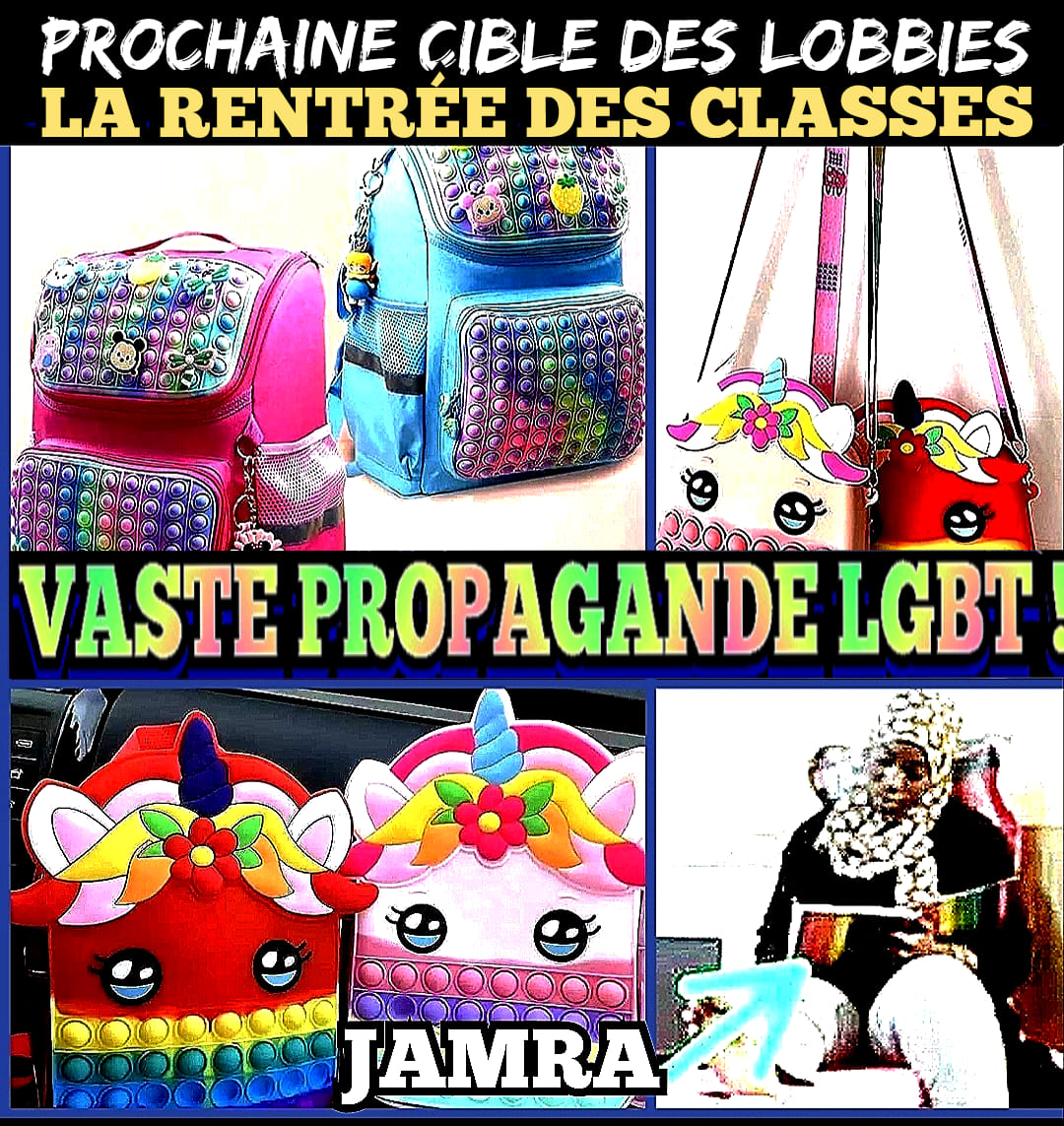 « Vaste propagande LGBT pour la rentrée scolaire : Jamra saisit les ministres du Commerce et de l'Intérieur ! » (Communiqué)