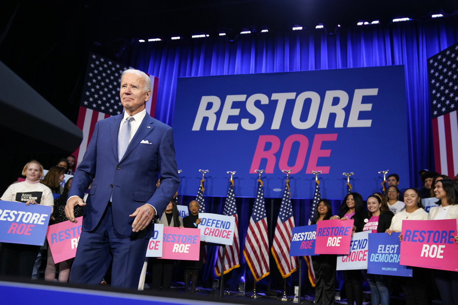 Le droit à l’avortement, cheval de bataille de Joe Biden à l’approche d’élections difficiles