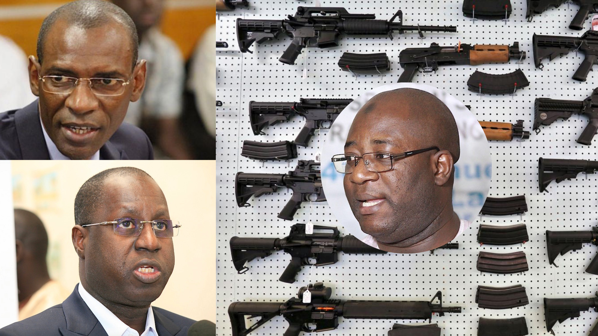 Le Forum civil dirigé par Birahim Seck (à droite) demande des comptes aux anciens ministres Abdoulaye Daouda Diallo -en haut) et Abdou Karim Sall (ci-contre) (Photo SENEGO)