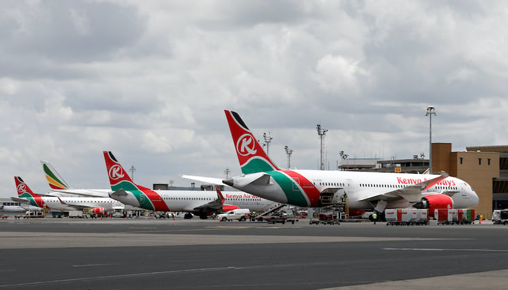 Interruption des vols de Kenya Airways en raison d'une grève des pilotes