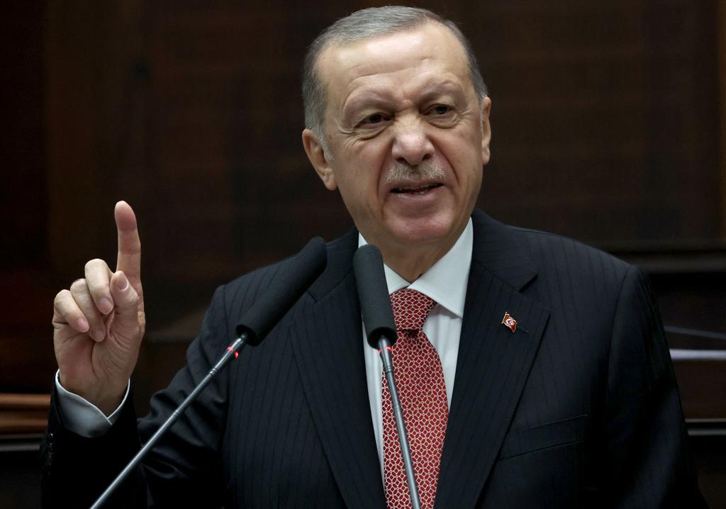 Le Président turc Reccep Tayyip Erdogan
