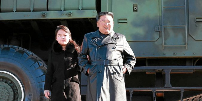 Kim Jong Un et sa fille