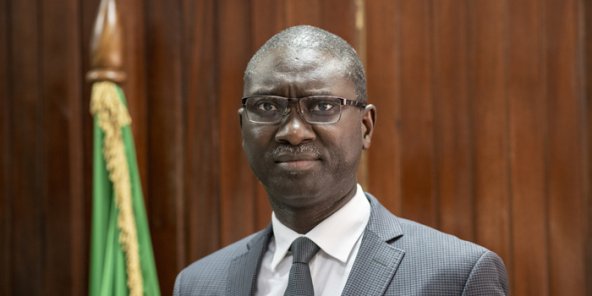 Le Pr Ismaïla Madior Fall, garde des Sceaux, ministre de la Justice